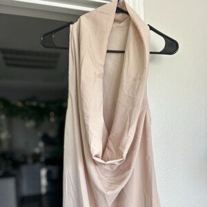 Low Cowl Neck Sleeveless Top